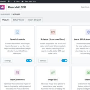Rank math Seo pro
