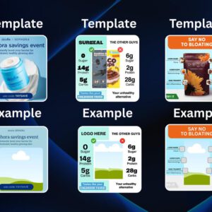 250+ Winning Canva Ad Templates Bundle | Facebook, Ecommerce & PLR Resell Rights