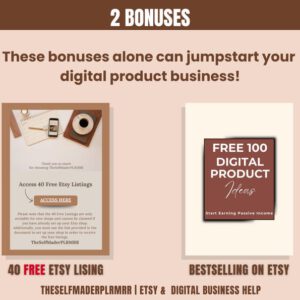 Small Business Planner: Canva Template with PLR + MRR (Digital Download)