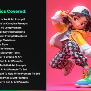 A Guide To Writing And Selling Ai Art Prompts | A 61 pages tutorial for effective AI art