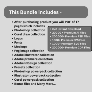 700+ GB Ultimate Graphic Bundle