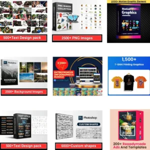 700+ GB Ultimate Graphic Bundle