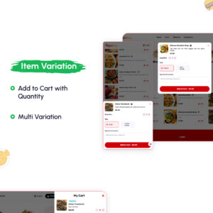 Food Ordering System with Admin Panel & Delivery Man App | POS