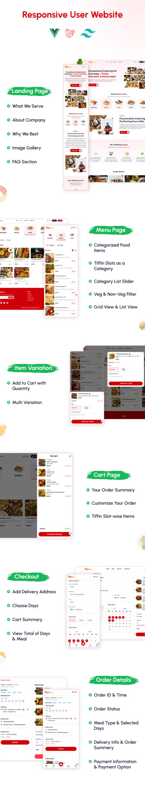 Food Ordering System with Admin Panel & Delivery Man App | POS - Image 8